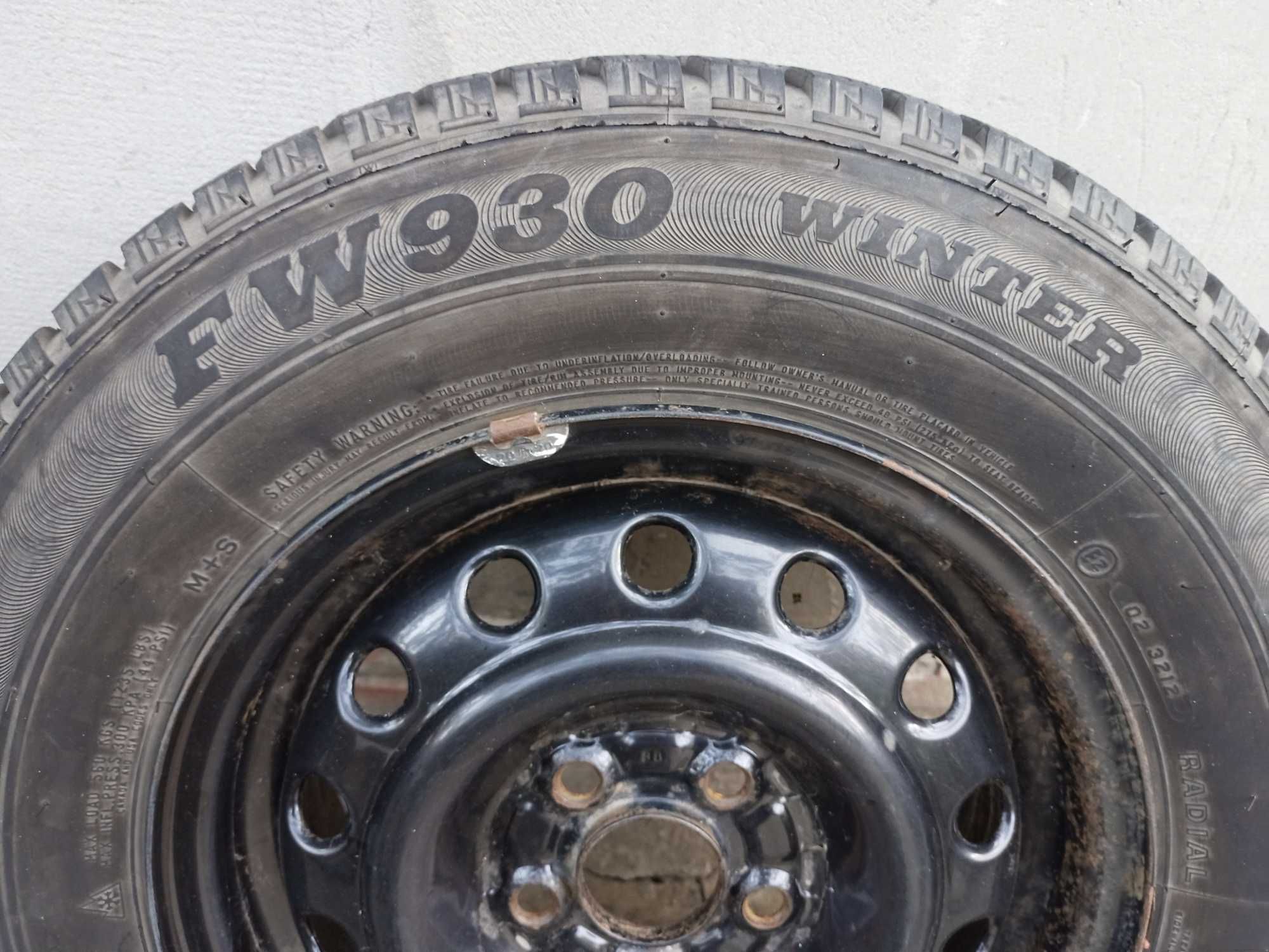 Шины Firestone FW930, M+S, 175/80/R14 с дисками