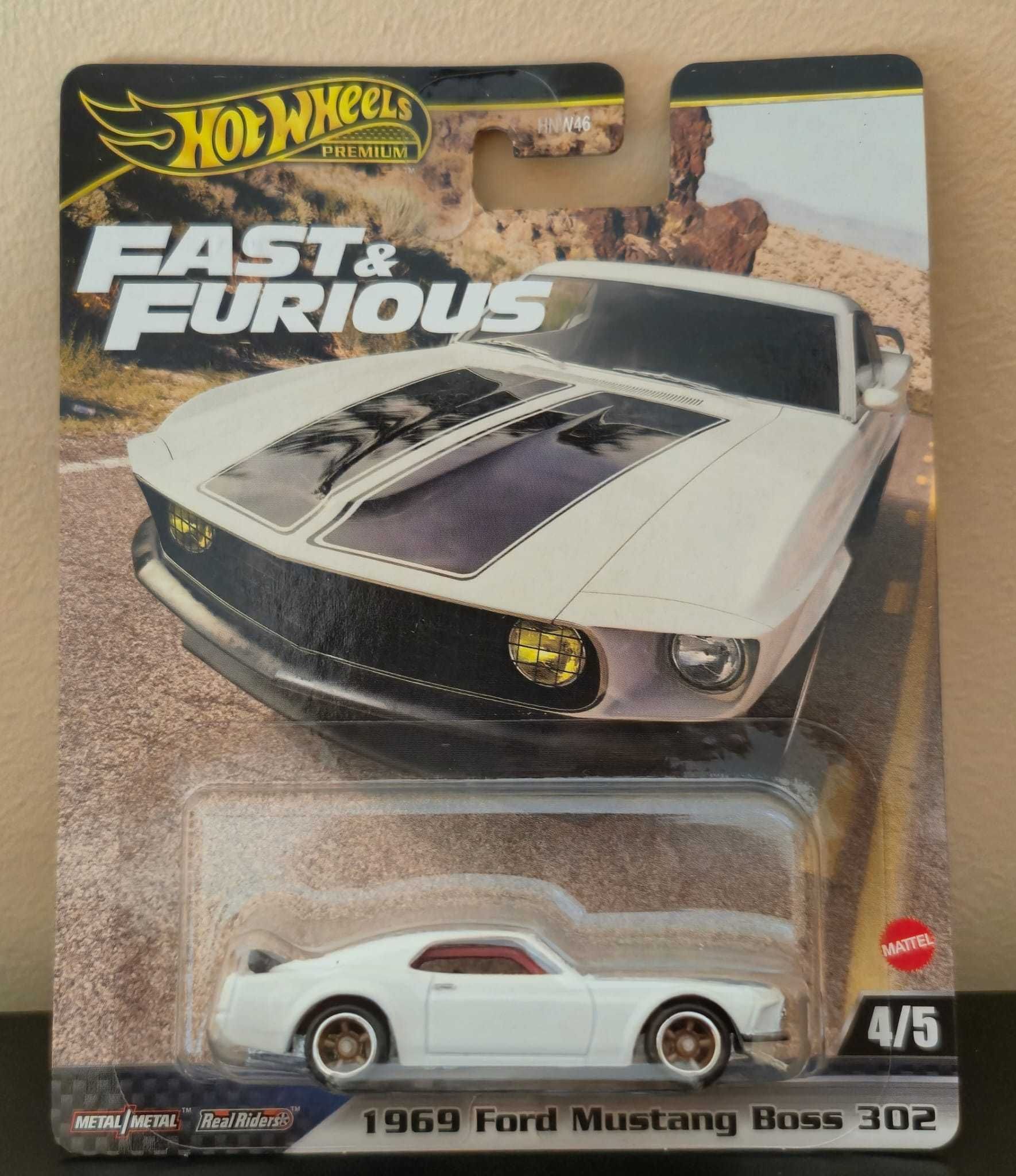 Hot Wheels Fast & Furious 5 Car Set