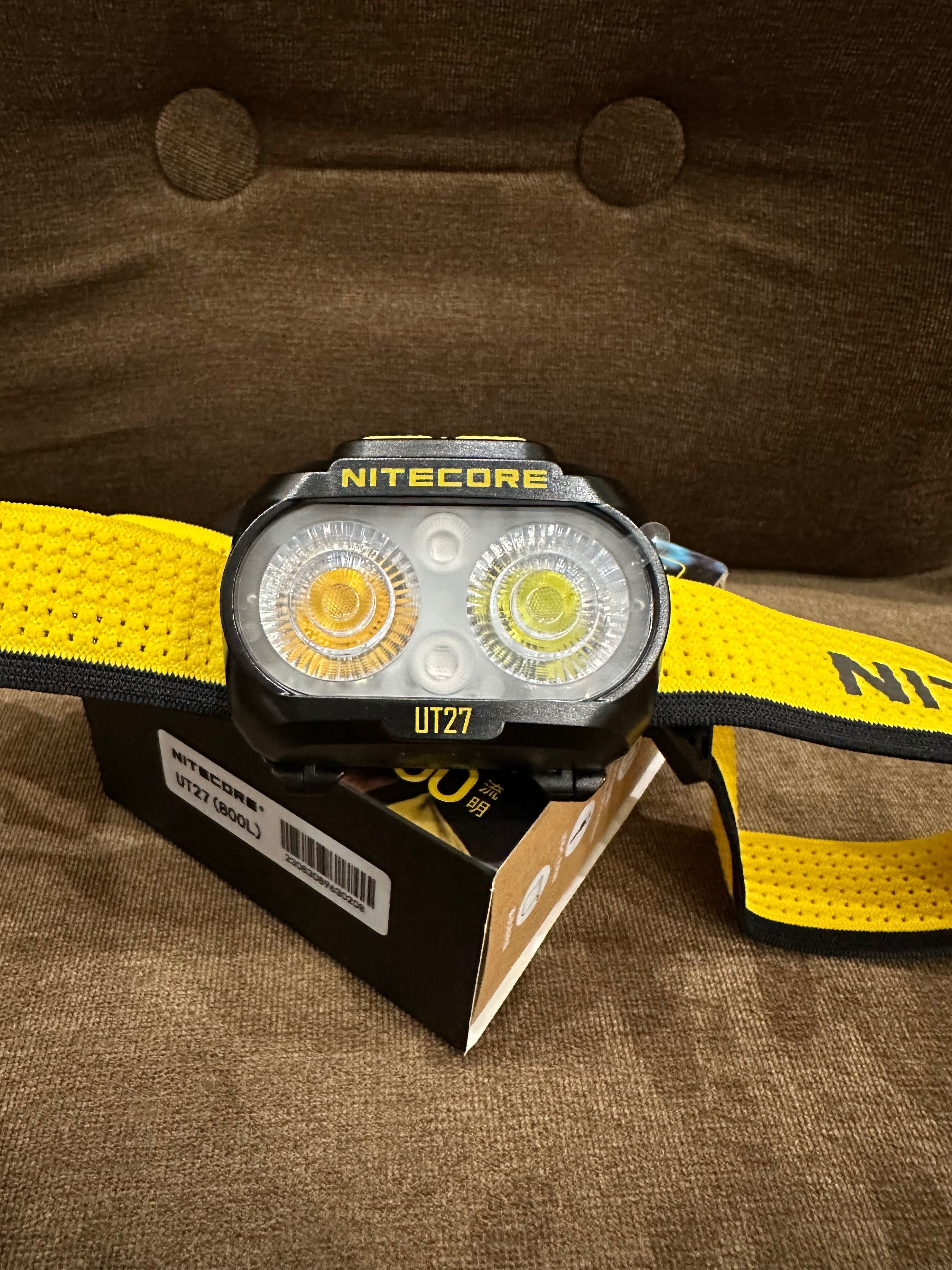 Nitecore UT27 Pro New налобний ліхтар із фірмовий акумулятор HLB1300