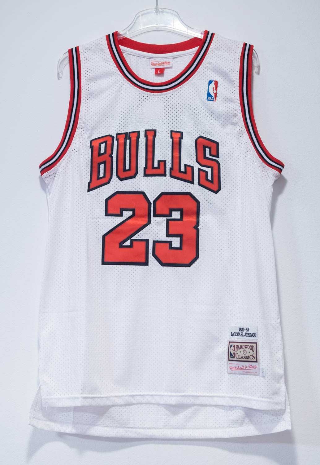 Koszulka NBA, koszykówka, Chicago Bulls, Jordan, biała ,roz L , nowa