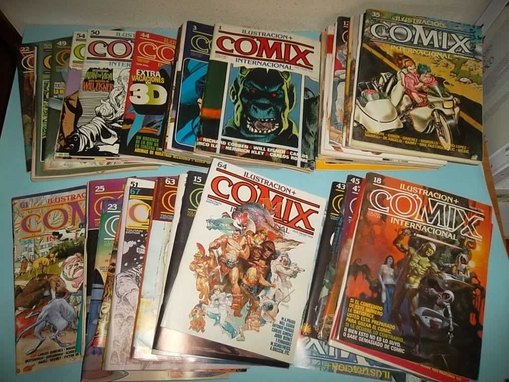 Colecções espanholas CIMOC - COMIX - ETC