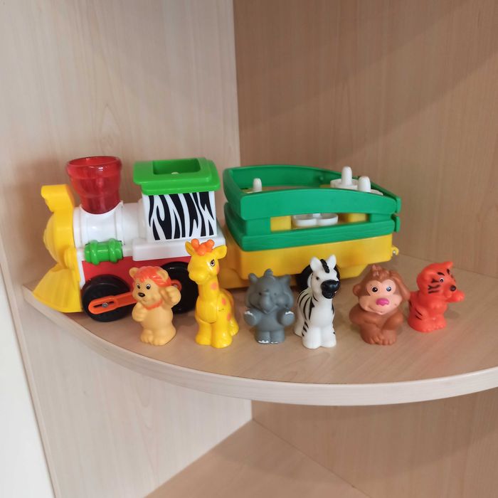 Потяг Лімпопо, паровоз Kiddieland, Кідділенд у відмінному стані