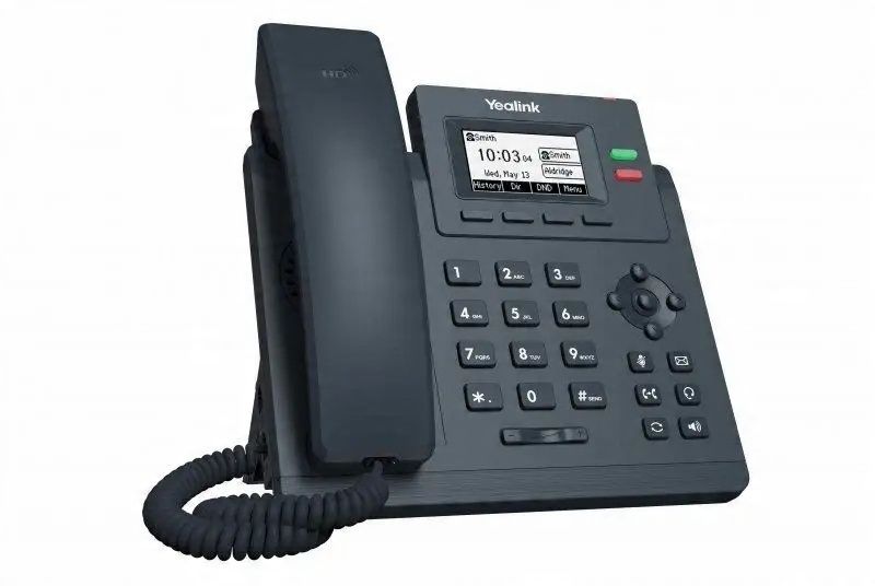 yealink telefon sip-t31 obsługa 2 kont voip wyświetlacz lcd rj-45