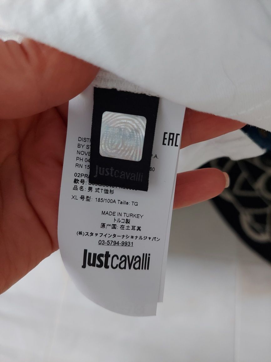 T-shirt koszulka Just Cavalli XL/XXL męska