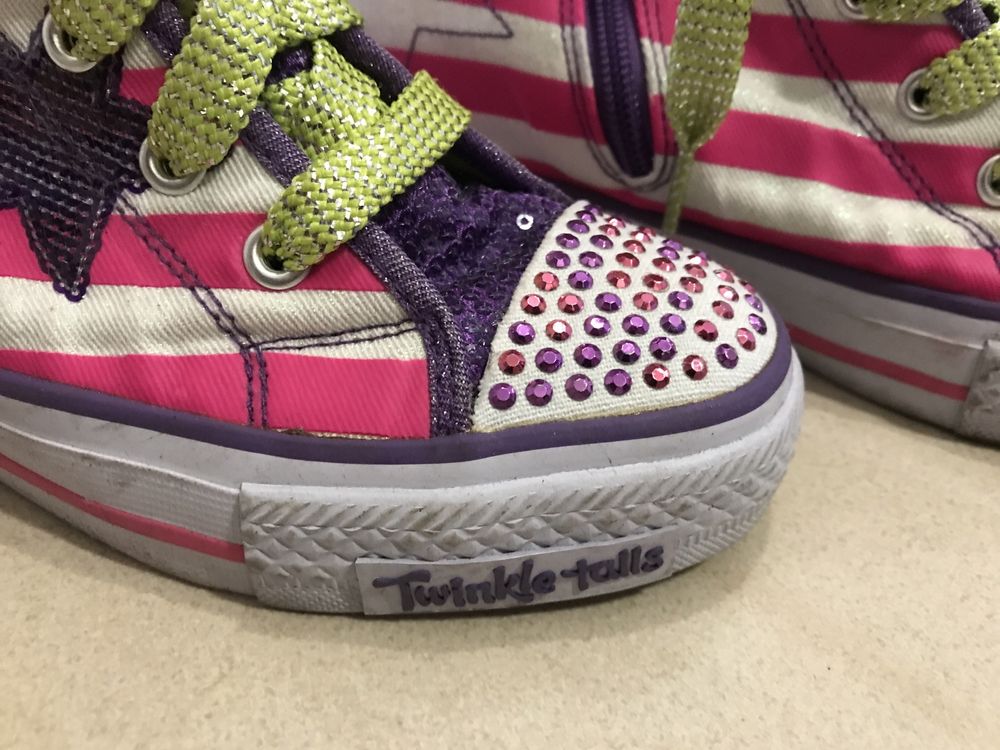 Buty trampki Skechers Twinkle talls 36 jak nowe