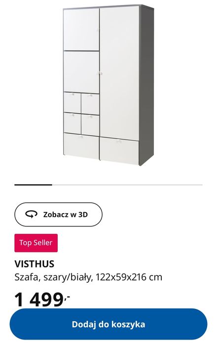 Sprzedam Nową Szafę