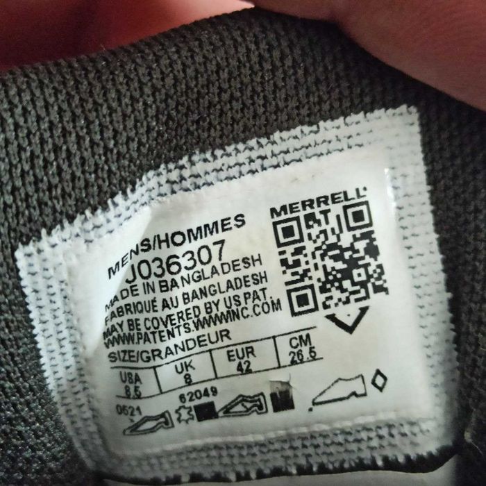 Кросівки трекінгові MERRELL Розмір 42 / 26,5 см.