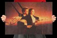 Plakat Filmowy Titanic Kultowy Film DiCaprio Winslet 50,5x35cm