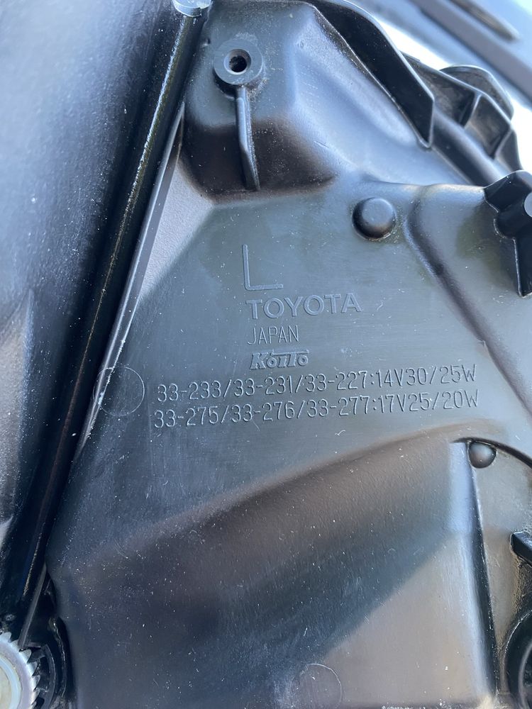 Reflektor lewy Full led Toyota Camru VIII 8