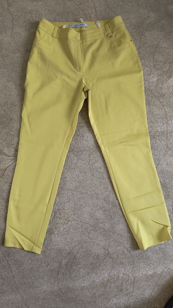 Spodnie 3/4 limonka S/M