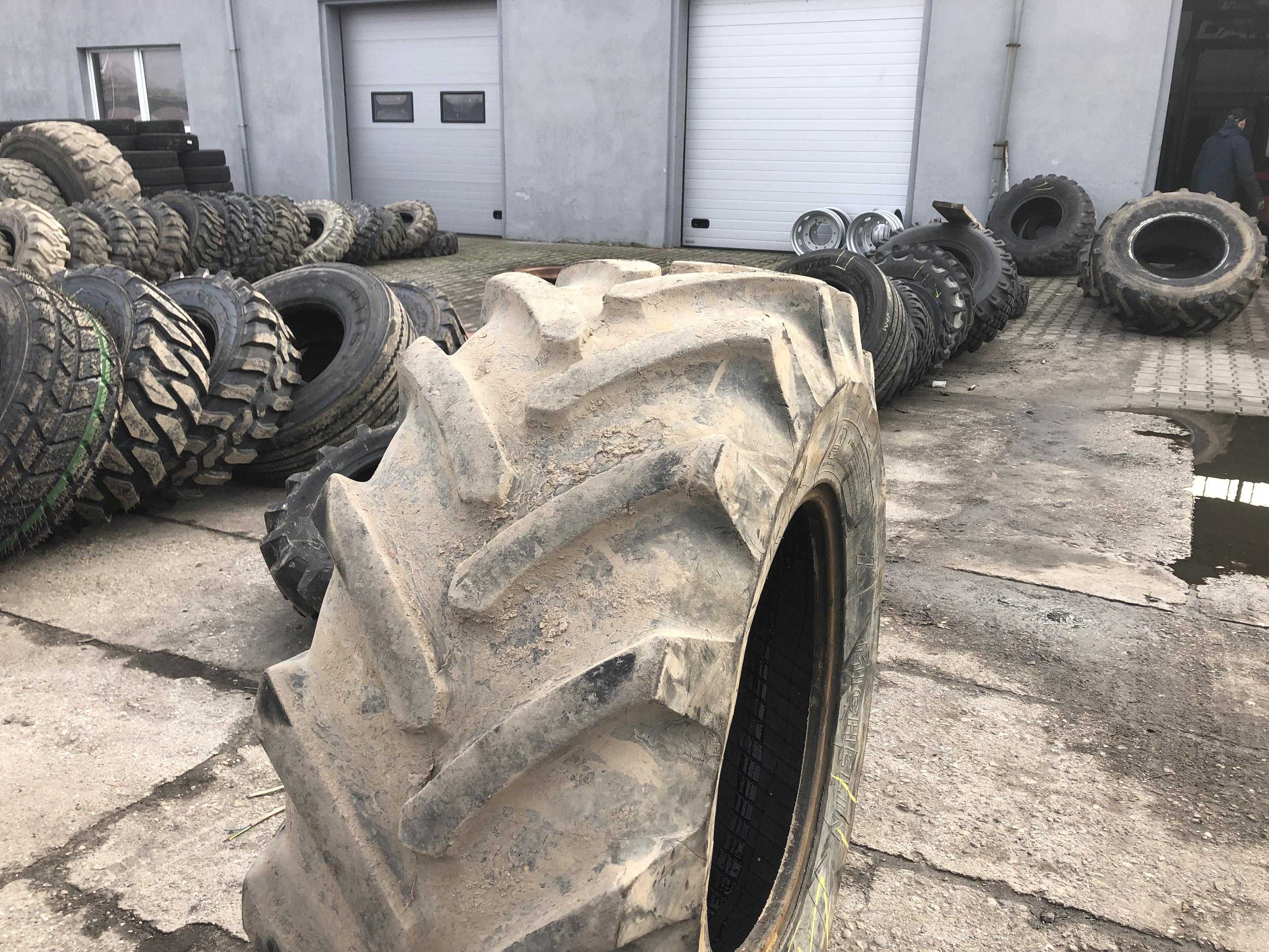 Opona Używana 17.5LR24 Michelin XM27 Radal 80% Bieżnika 460/70-24