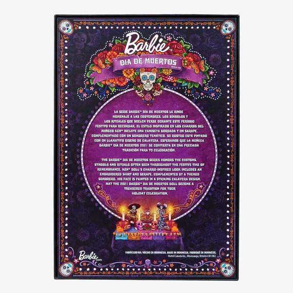 Барби День мёртвых Кен в сомбреро 2021 Día De Muertos Barbie
