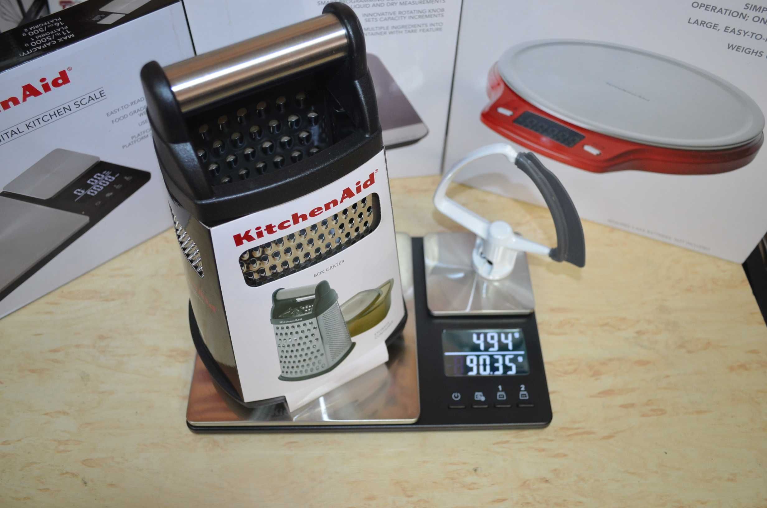 Весы кухонные KitchenAid с двойной платформой до 5кг + до 0,5кг кухня