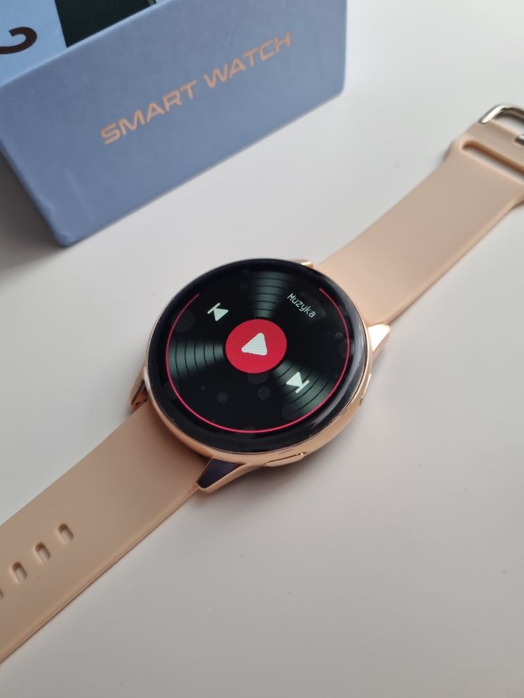 Smartwatch złoty