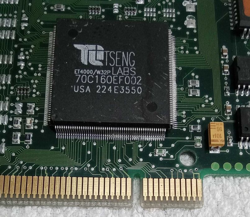 [PC Vintage] Placa VGA - Tseng ET4000 W32p - PCI
