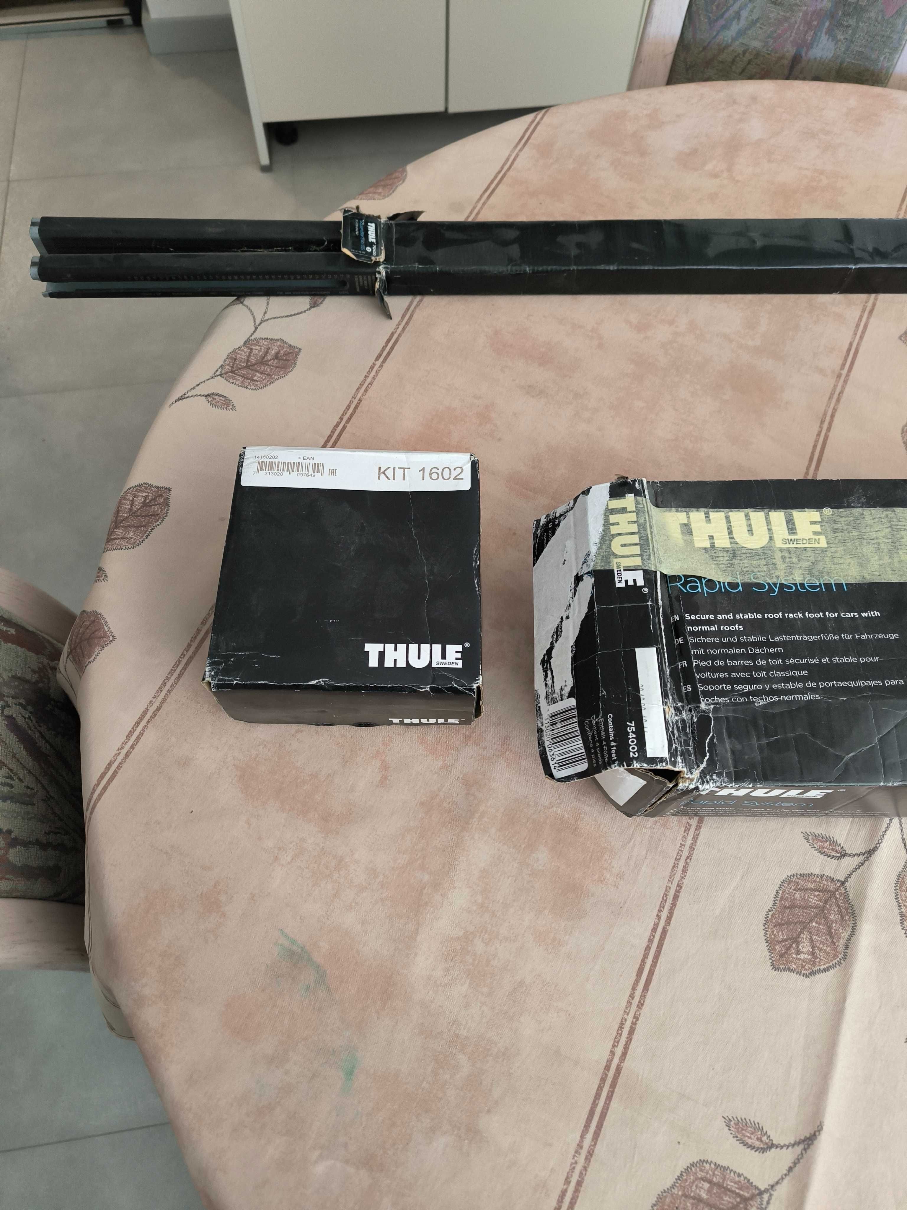 Kit barras de tejadilho BMW X1 E84 Thule 1602