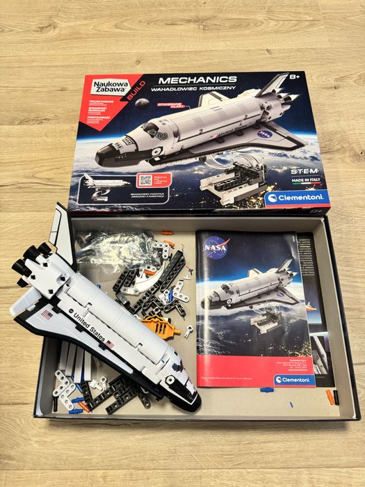 Zestaw edukacyjny Clementoni-Robomaker,Mikroskop,Wahadłowiec 8+