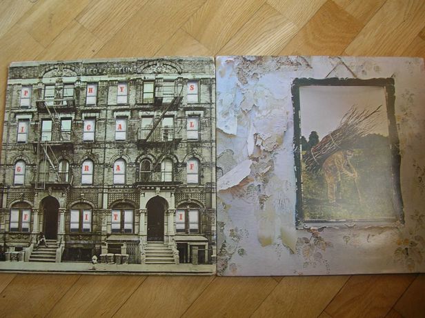 Płyta winylowa x 2 Led Zeppelin IV i Physical Graffiti 2LP 1 Press