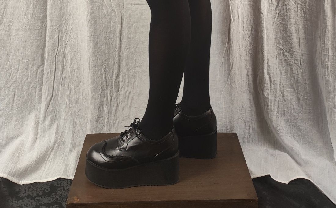 Sapatos com plataforma