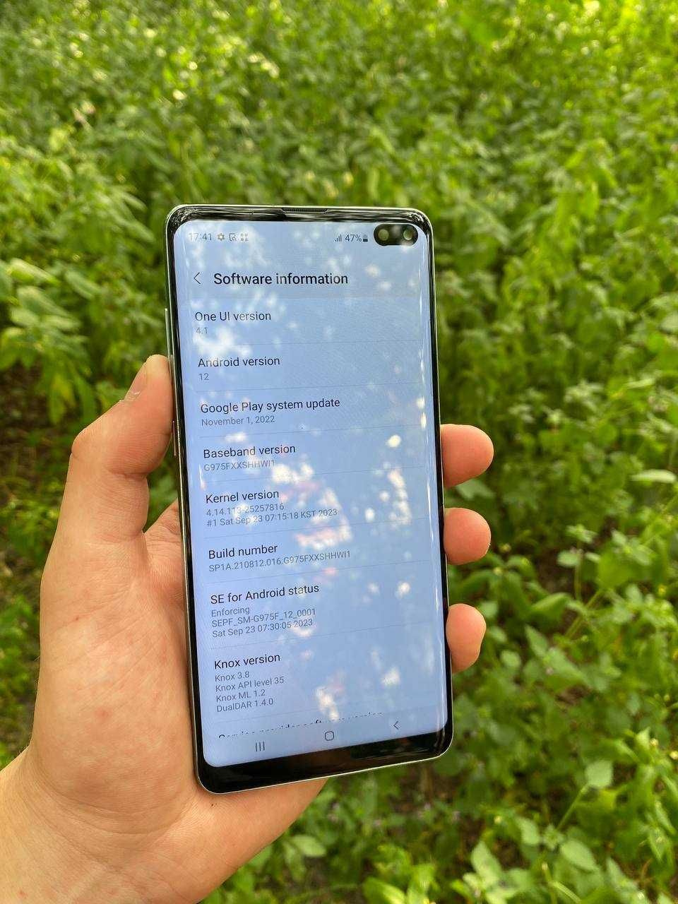 Samsung s10+ 128gb 9/10