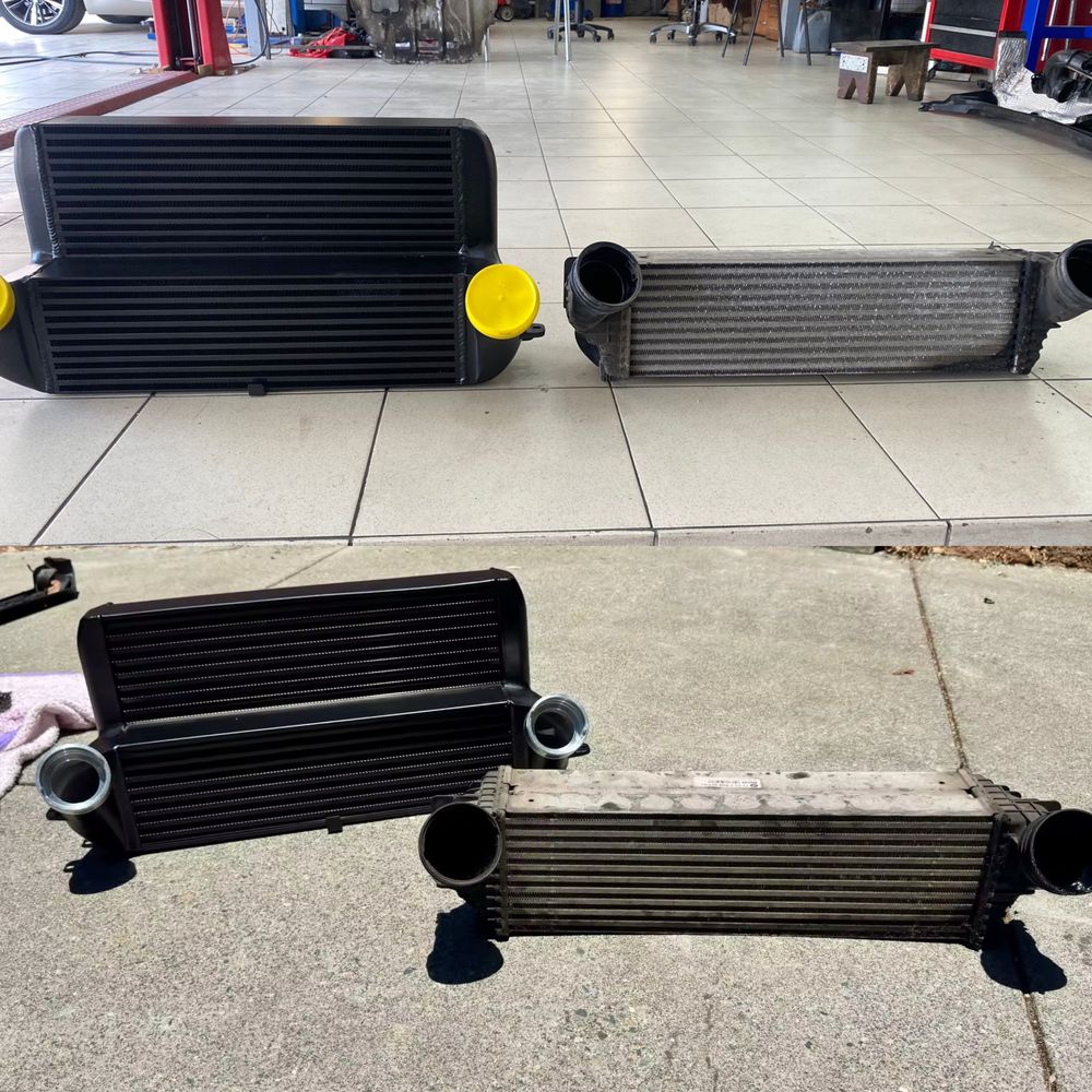 Интеркулер BMW F15/F16/E70/E71 N55/N57/N47/B47/M57/N20 Тюнинг-Радиатор