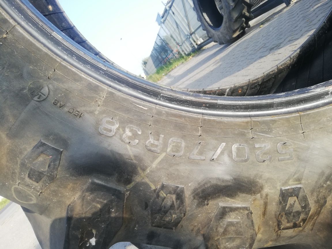 Opona 520/70r38 Pirelli TM 700 bez napraw