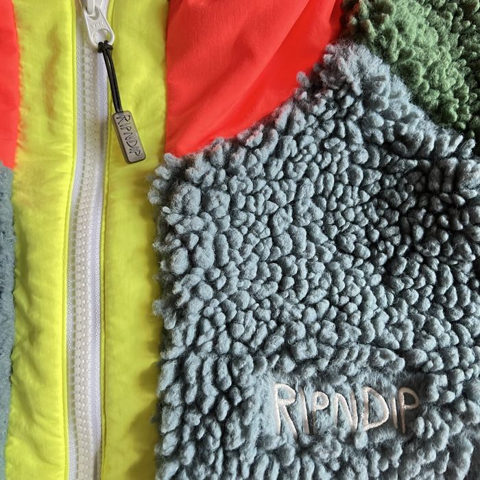 Куртка толстовка шерпа ripndip