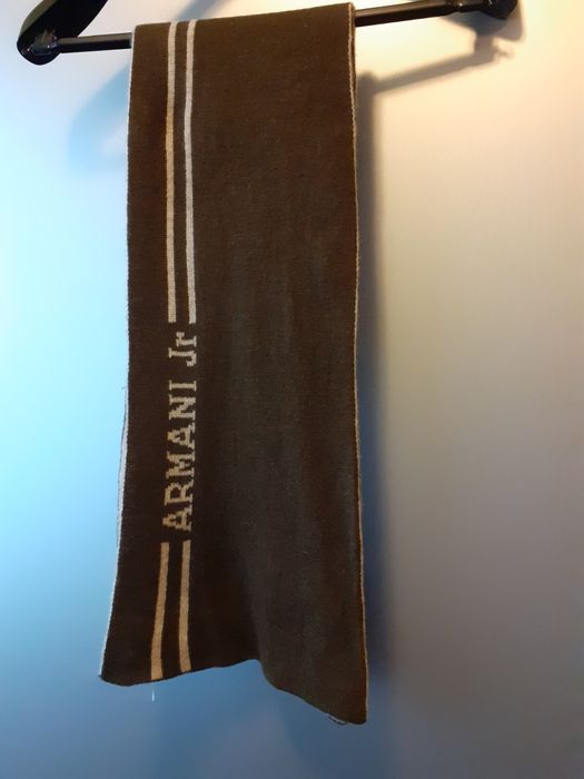 Piękny szal ARMANI kaszmir - wełna