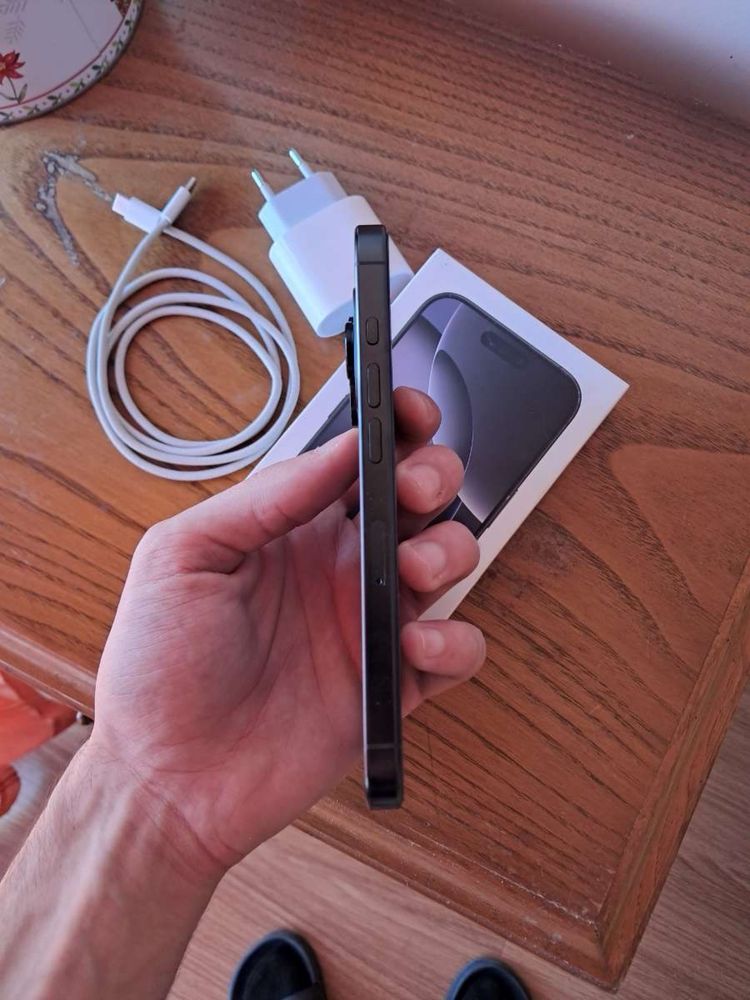Iphone 16 Pro Preto Titanio 128 Gb c/fatura