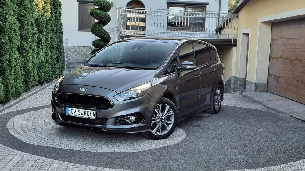 Ford S-Max ST-Line - Automat - Skóry - 190KM - GWARANCJA - Zakup Door To Door