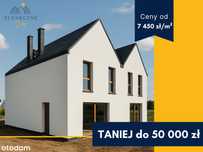 Nowoczesny dom w zabudowie bliźniaczej | Taniej o 50 000 zł | Sadków