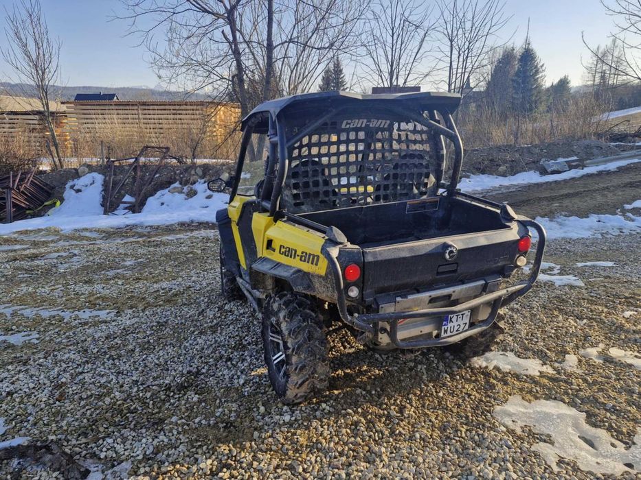 **Can am commander 2016  quad 1000R utv + pług zarejestrowany**