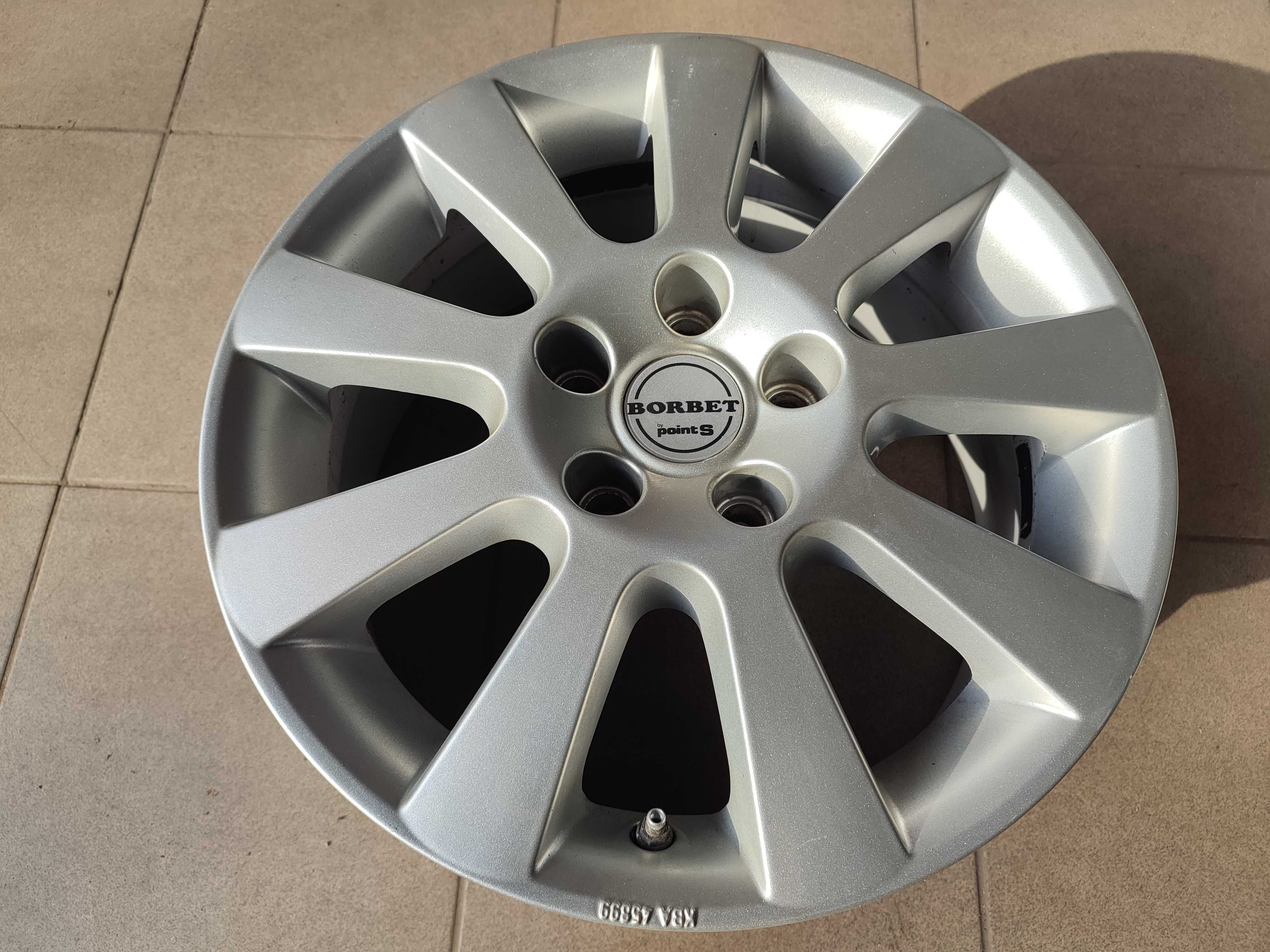 alufelgi 7x16 5x112 Borbet grupa VW-Audi, Seat, Skoda, super stan