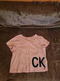 Koszulka T-shirt Calvin Klein różowa damska