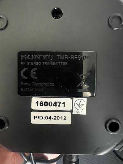 Sony TMR-RF810R - radiowe sluchawki