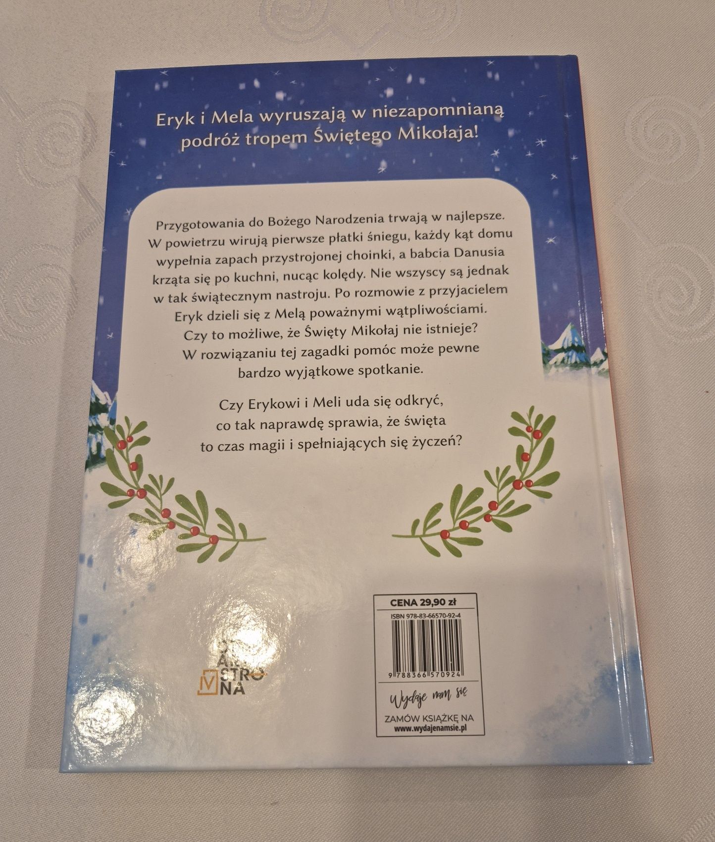 Książka dla dzieci "Eryk i Mela"