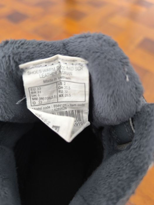 Botas impermeáveis quechua 32