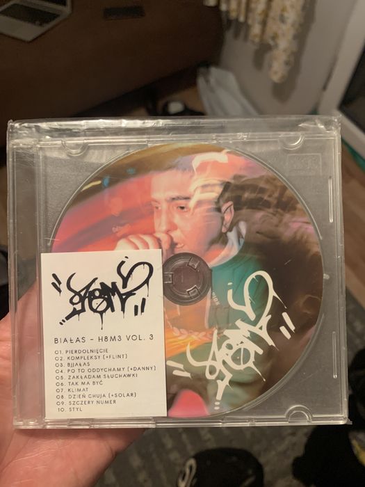 Białas MMX Miej Wiarę EP 1/1000 Płyta CD plus Bialas H8ME vol 3 zestaw