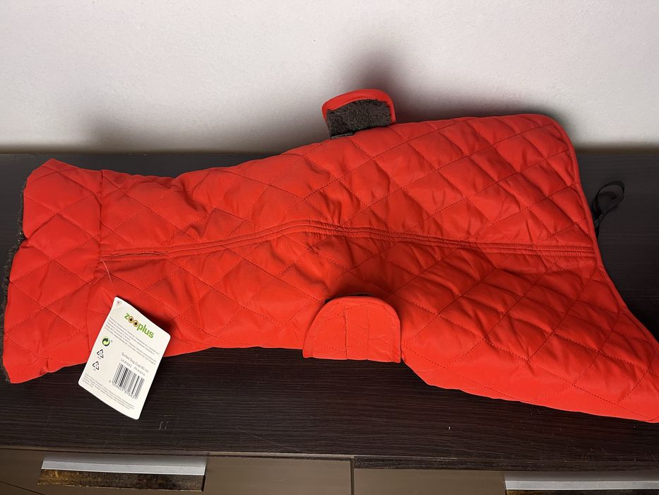 Kurtka dla psa ocieplana z futerkiem