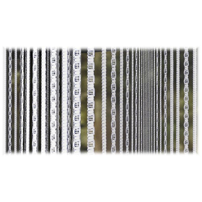 Firanka gotowa żakardowa frędzle Camila 150x180 cm szara