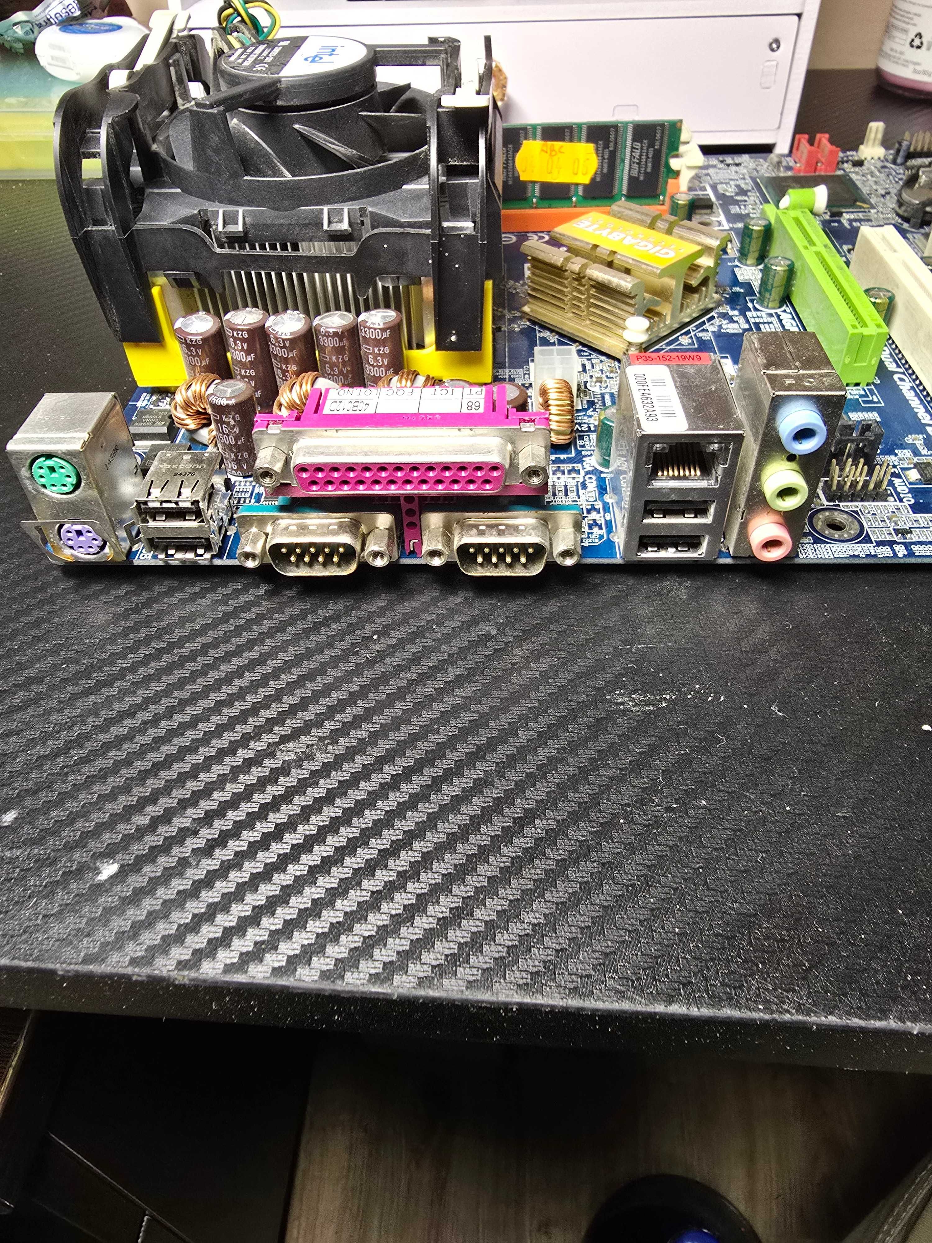 Płyta Główna GA-8IPE1000-G + Intel Celeron + RAM 1GB + Radeon 9550