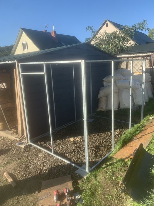 Lekkie konstrukcje stalowe- stoły,kurniki,domki ogrodowe,małe wiaty it