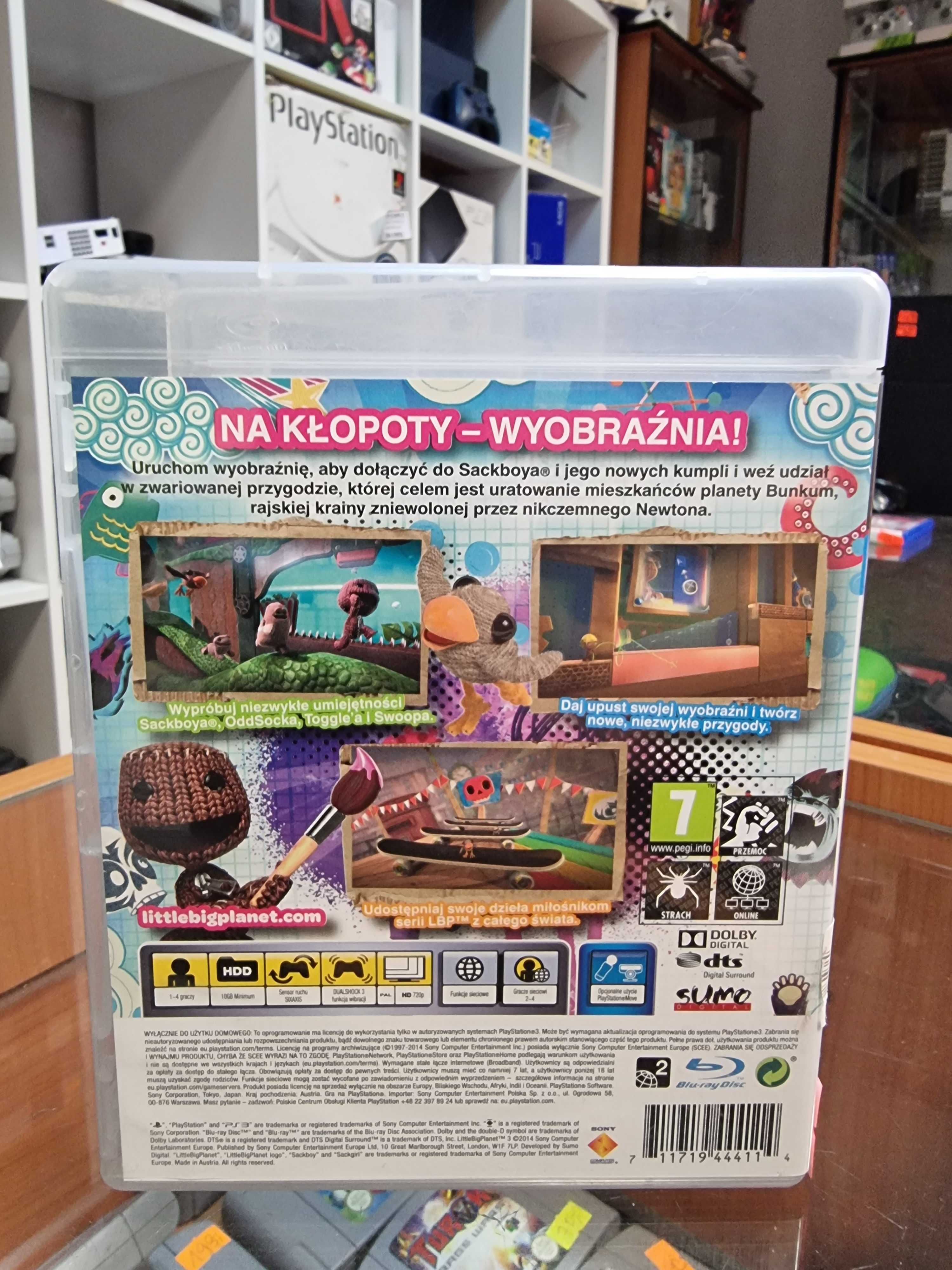 LittleBigPlanet 3 PS3, Sklep Wysyłka Wymiana