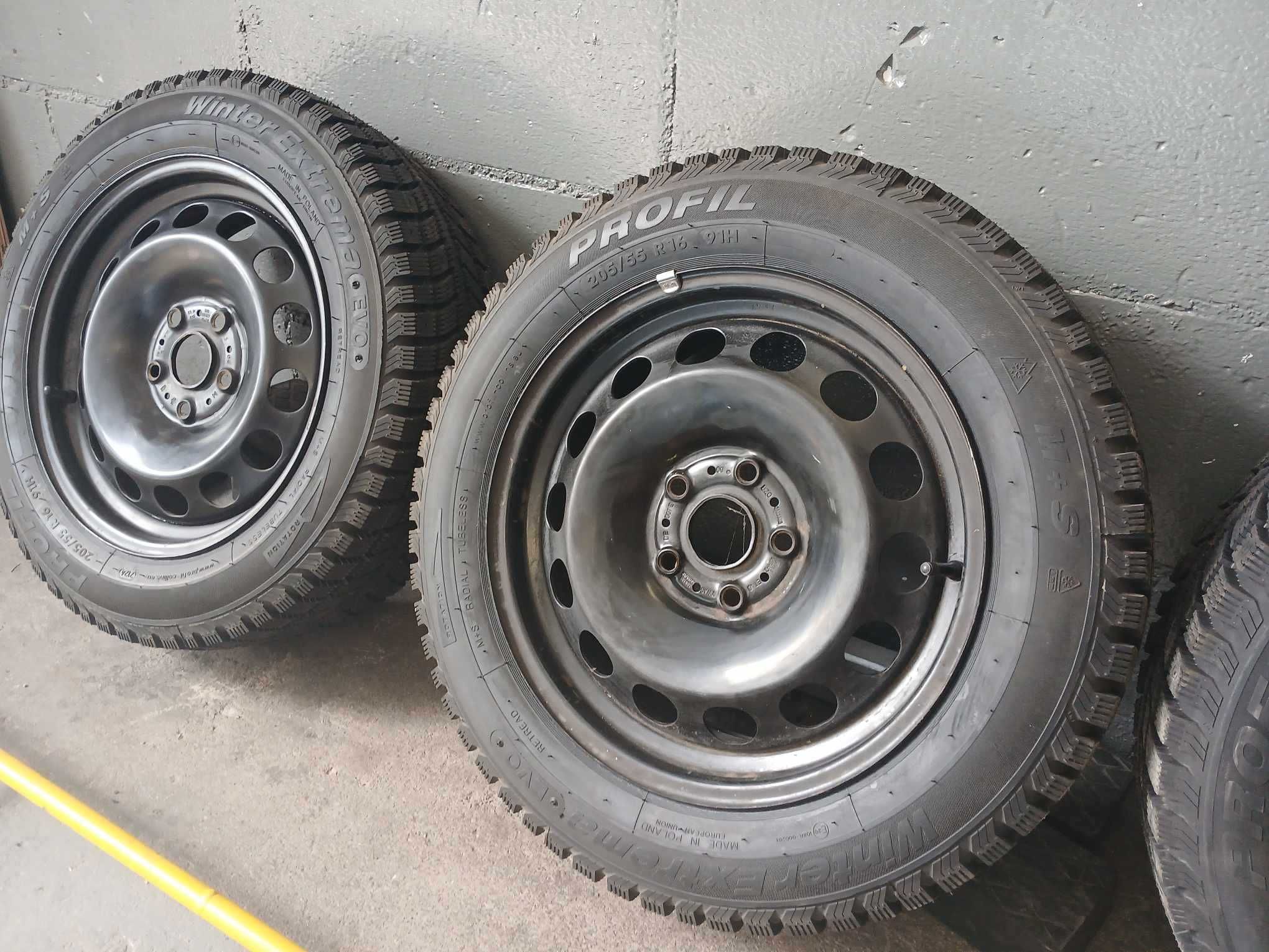 Gotowe koła 16 5x112 (NOWE OPONY) Vw Golf Touran Passat Skoda Audi