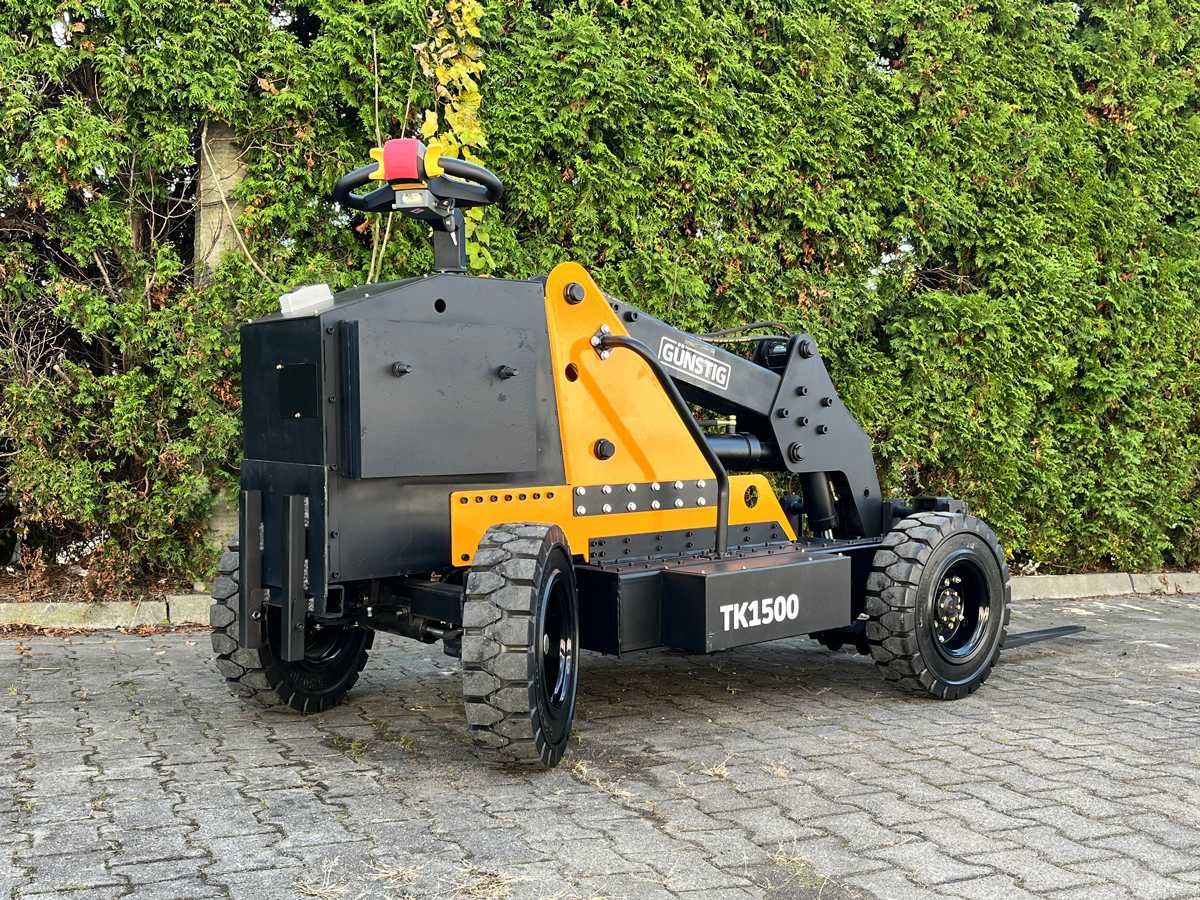 Elektryczna miniładowarka kołowa Günstig TK1500 udźwig 1300kg ładowacz