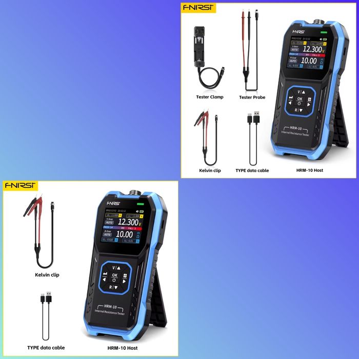 FNIRSI HRM-10 Тестер внутреннего сопротивления