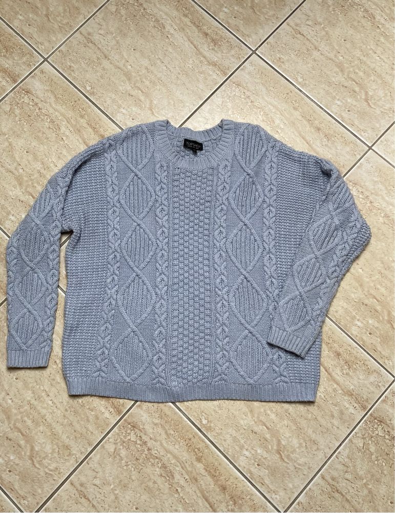 Sweter błękitny
