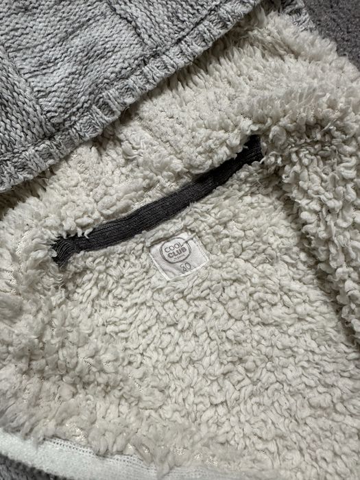 Sweter zimowy SMYK niemowlęcy r. 80