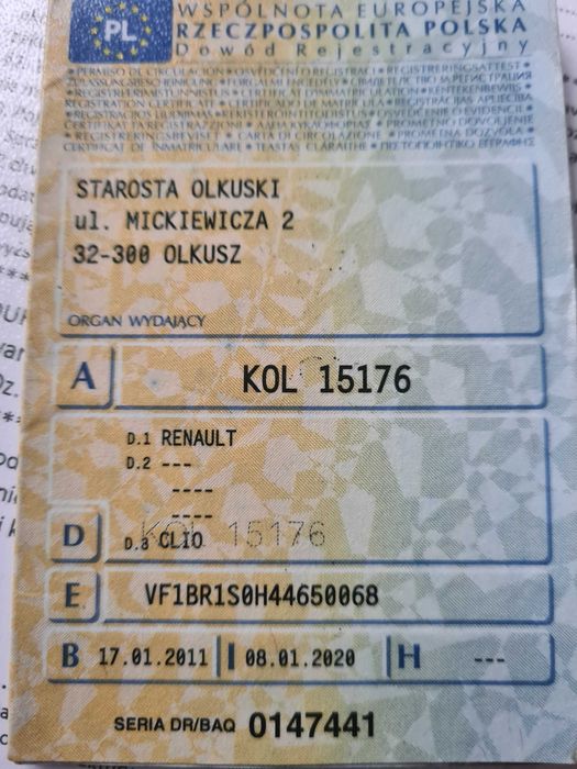 Renault Clio zadbany samochód polecam