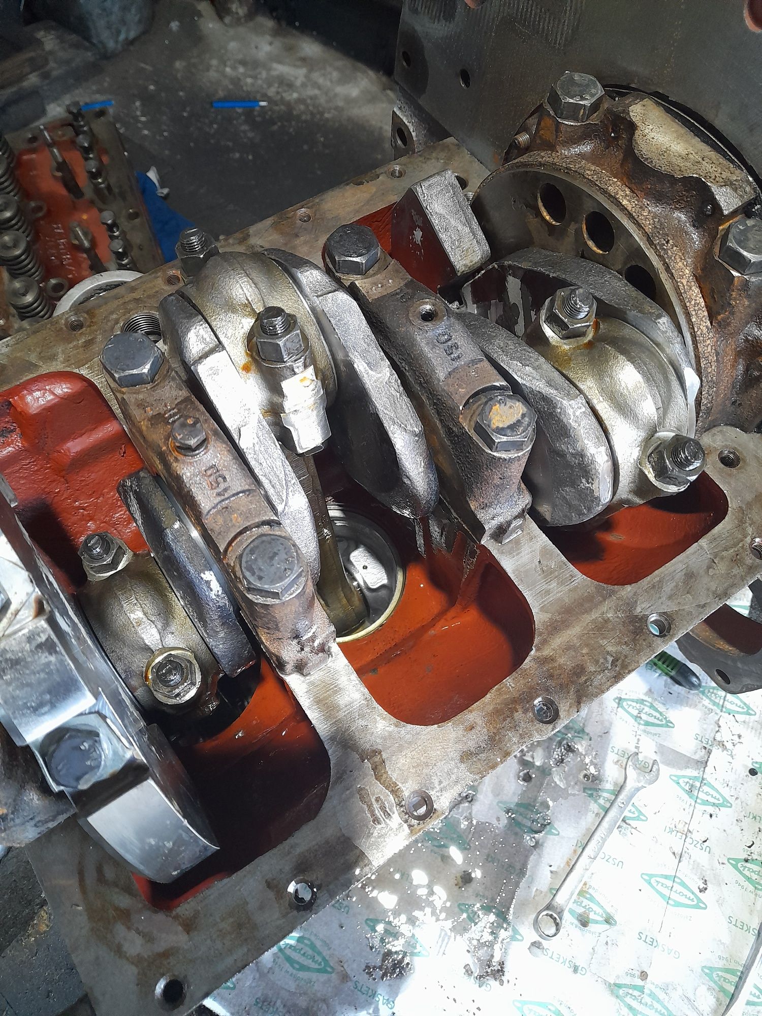 Silnik Ursus C-360 3P MF-255 Ursus 3512 po remoncie kapitalnym z gwara